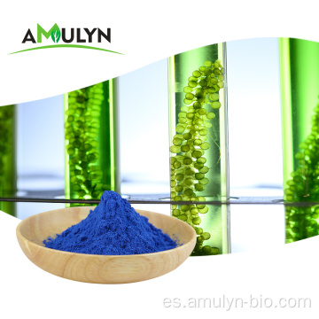 Colorante alimentario natural, espirulina azul, ficocianina en polvo